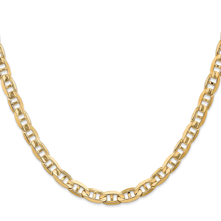 14k 6.25mm Concave Anchor Chain