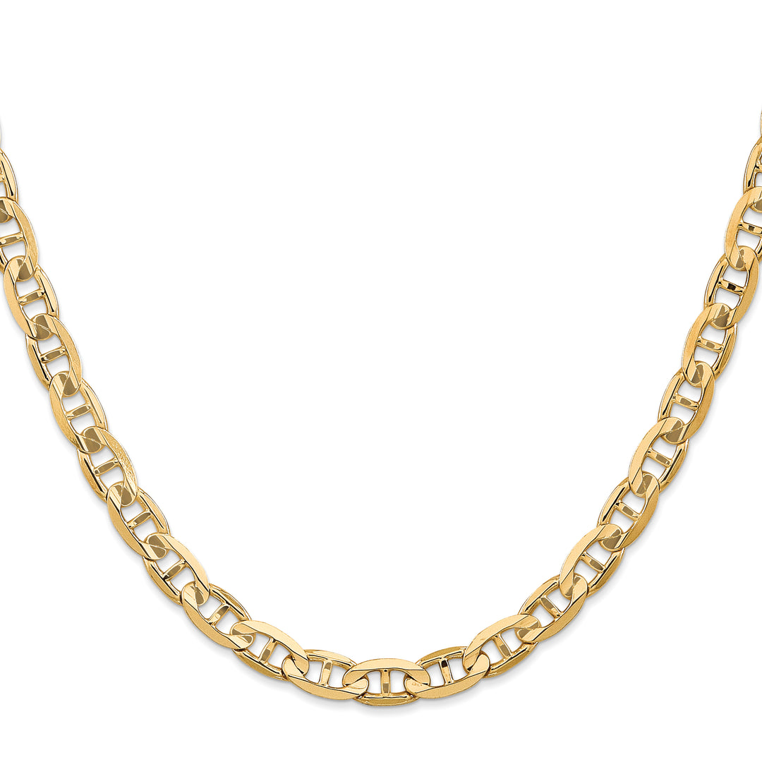 14k 6.25mm Concave Anchor Chain
