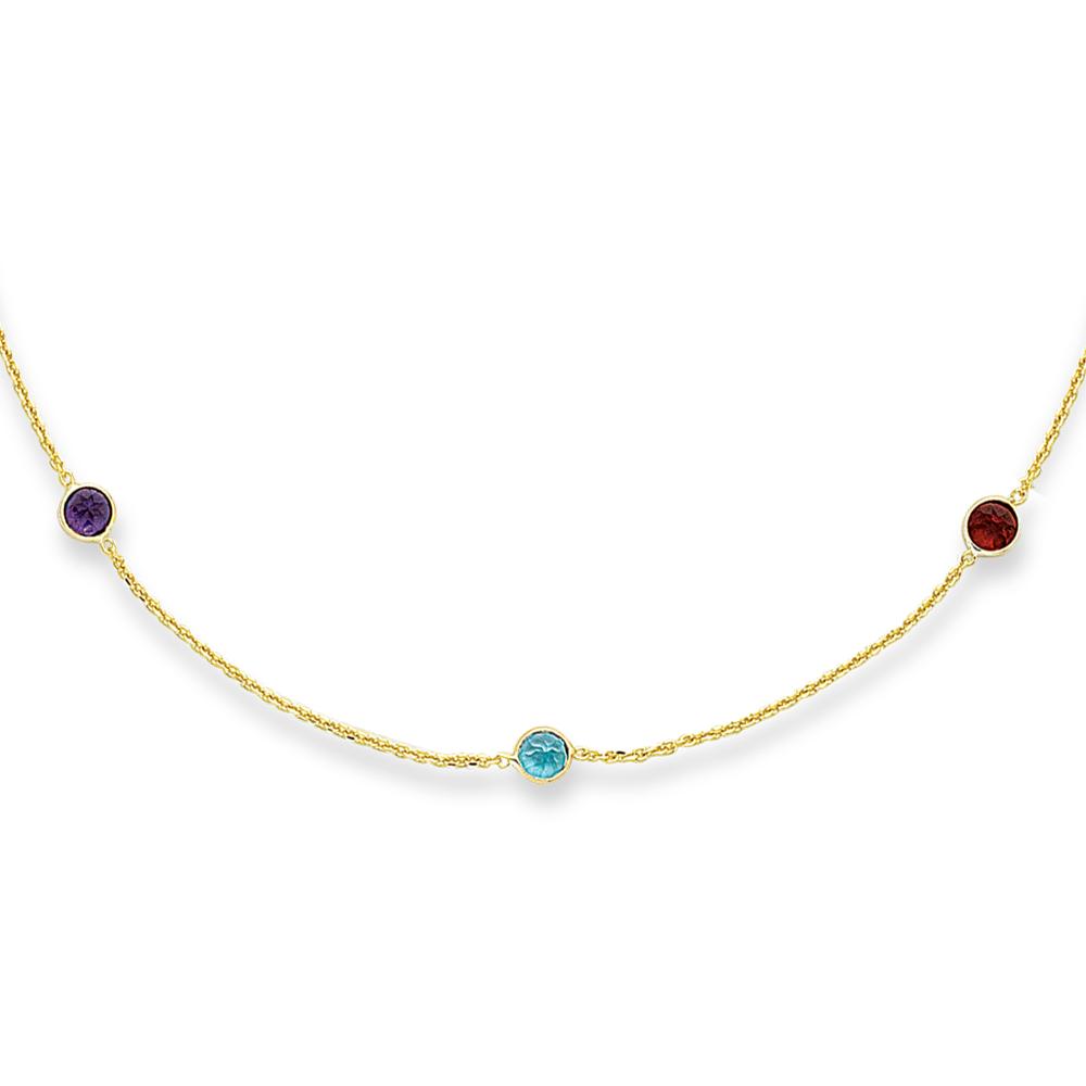 14K Gold Semi-Precious Bracelet