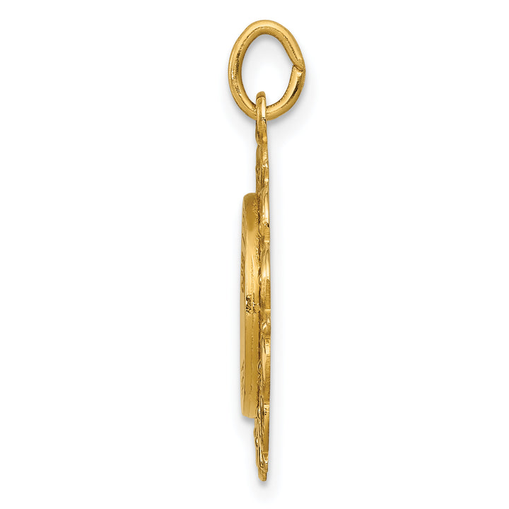 14k Our Lady of Sorrows Medal Pendant