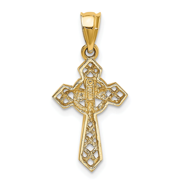 14k Celtic Cross Pendant
