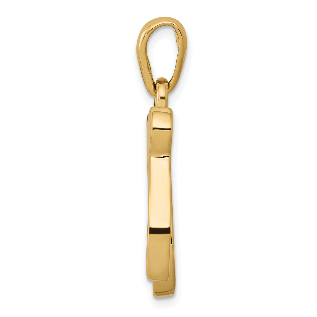 14k Chai Pendant