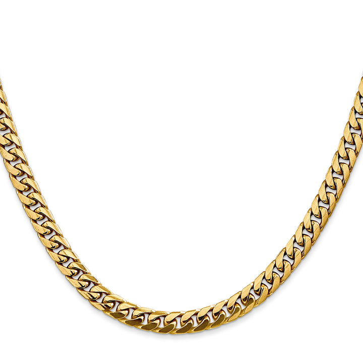 14k 5mm Solid Miami Cuban Chain