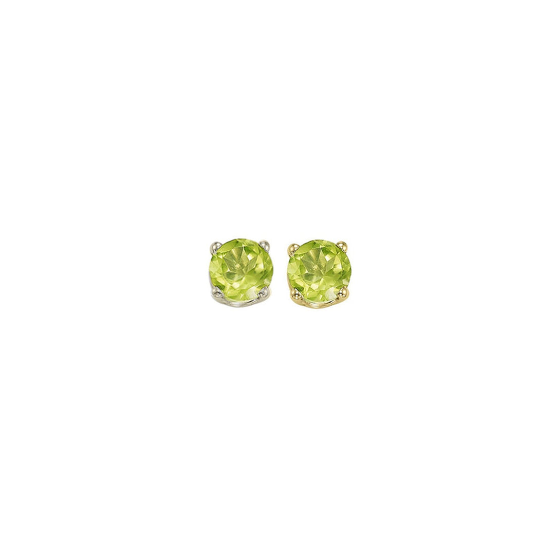 14Kt Yellow Gold Peridot 1/2Ctw Earring