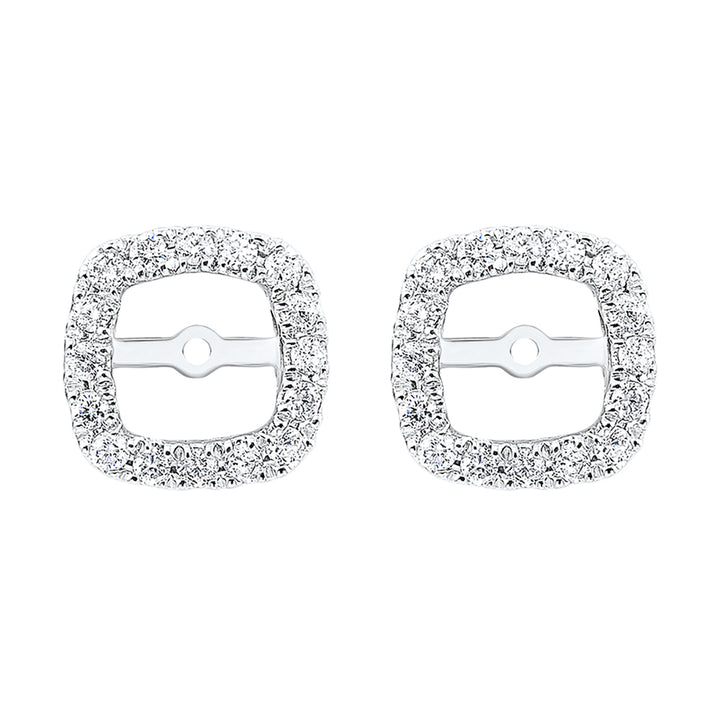 14Kt White Gold Diamond 1/5Ctw Earring
