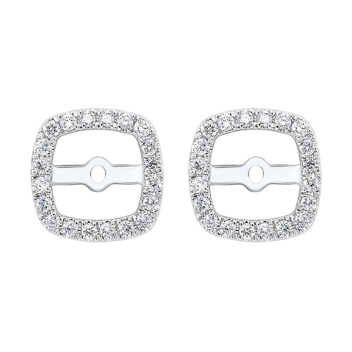 14Kt White Gold Diamond 1/4Ctw Earring