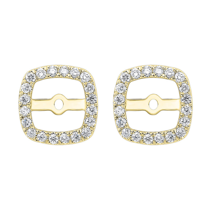 14Kt Yellow Gold Diamond 1/4Ctw Earring