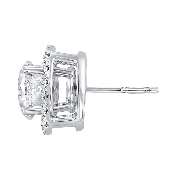 14Kt White Gold Diamond 1/3Ctw Earring