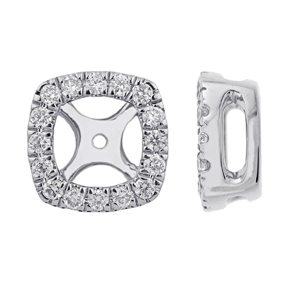 14Kt White Gold Diamond 1/5Ctw Earring