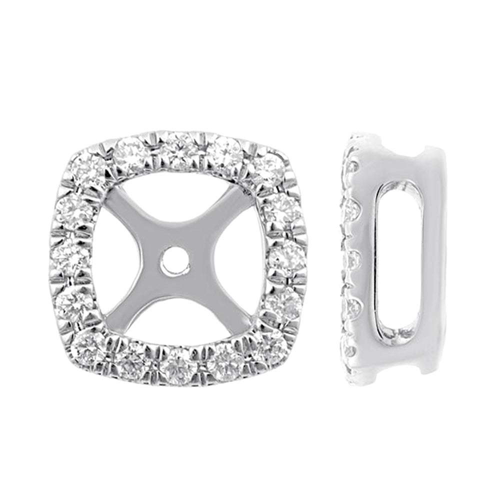 14Kt White Gold Diamond 1/5Ctw Earring