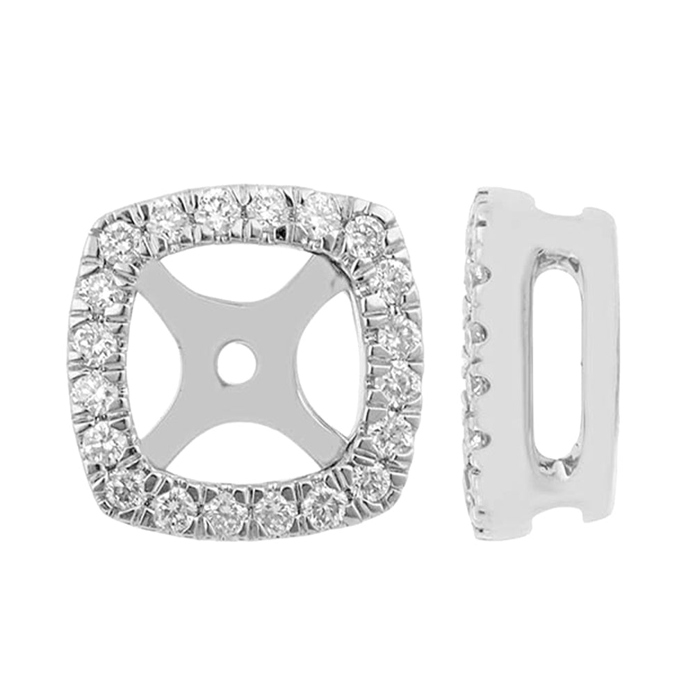 14Kt White Gold Diamond 1/4Ctw Earring