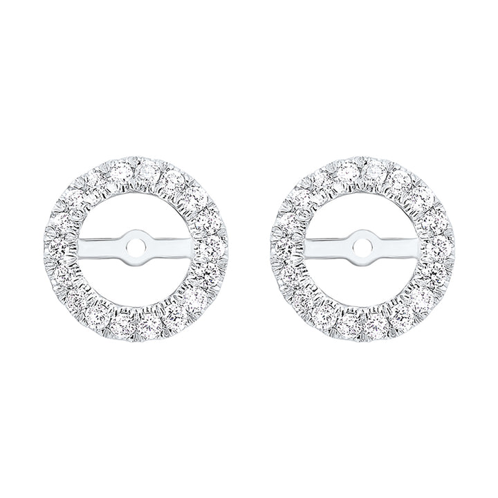 14Kt White Gold Diamond 1/5Ctw Earring