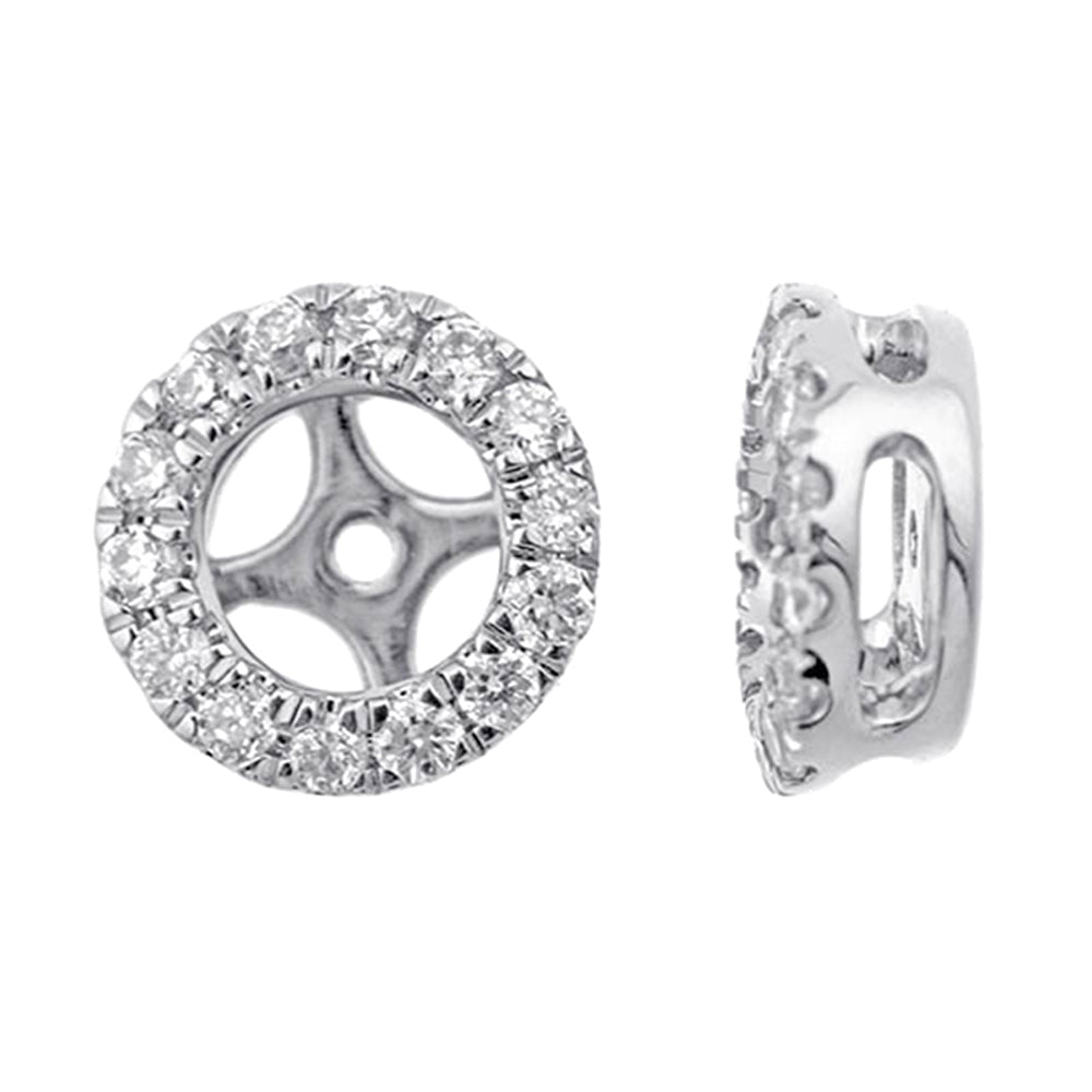 14Kt White Gold Diamond 1/7Ctw Earring