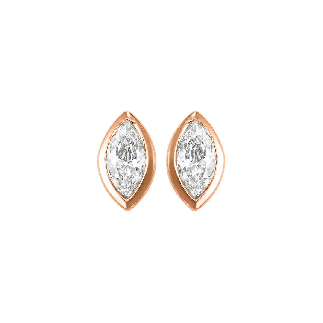 14Kt Rose Gold Earring