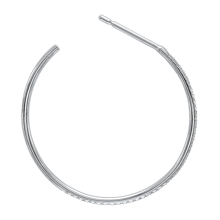 14Kt White Gold Diamond 1/15Ctw Earring