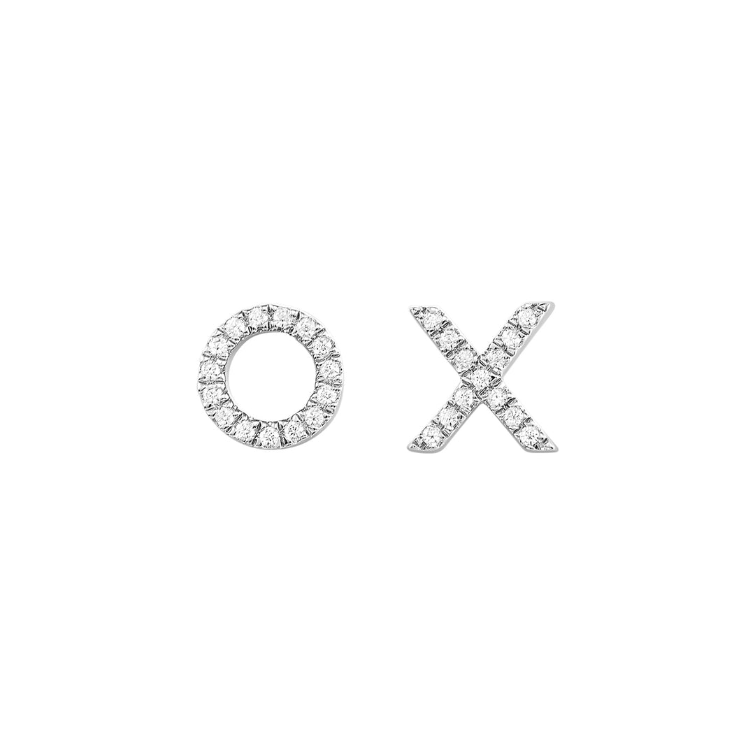 10Kt White Gold Diamond 1/15Ctw Earring