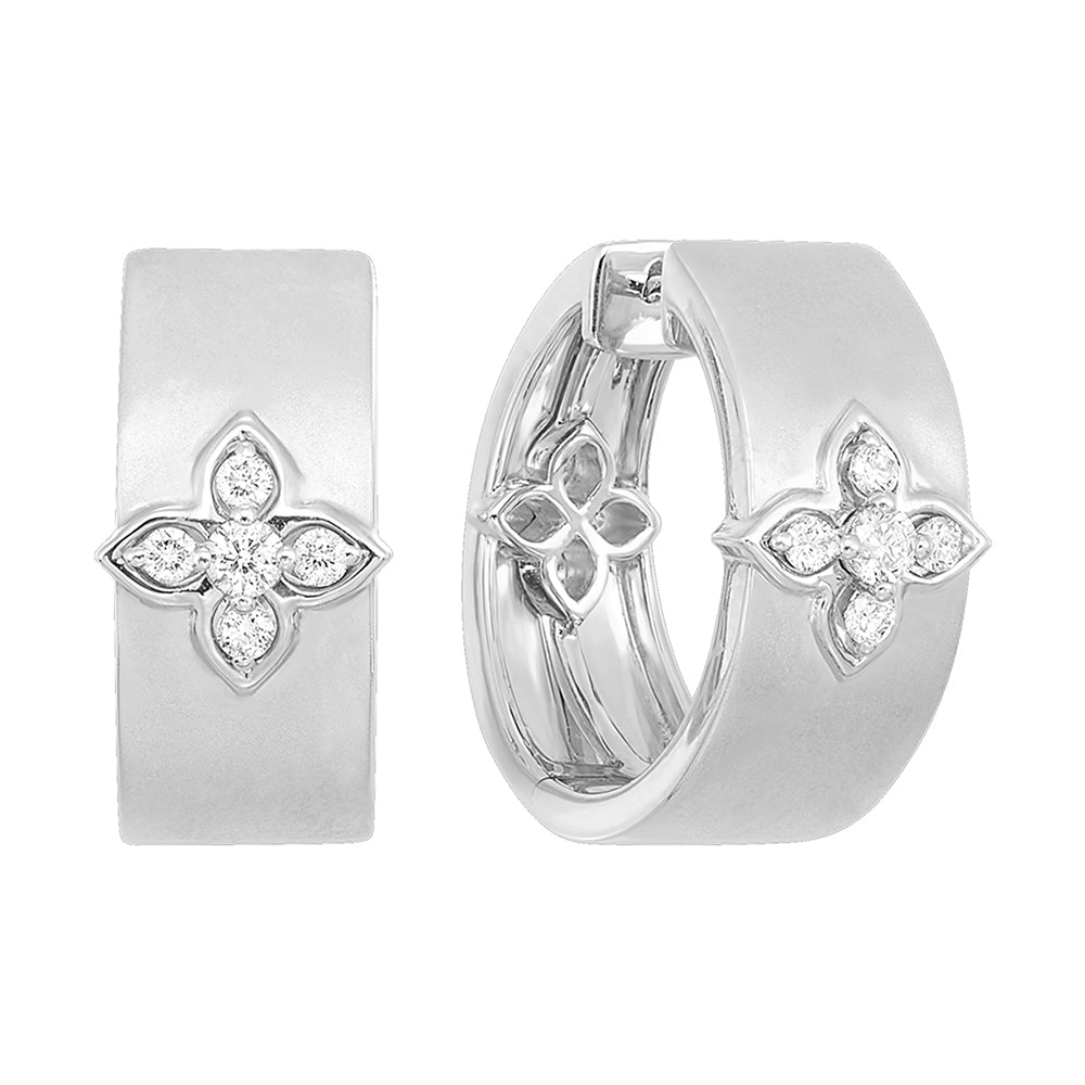 14Kt White Gold Diamond 1/4Ctw Earring