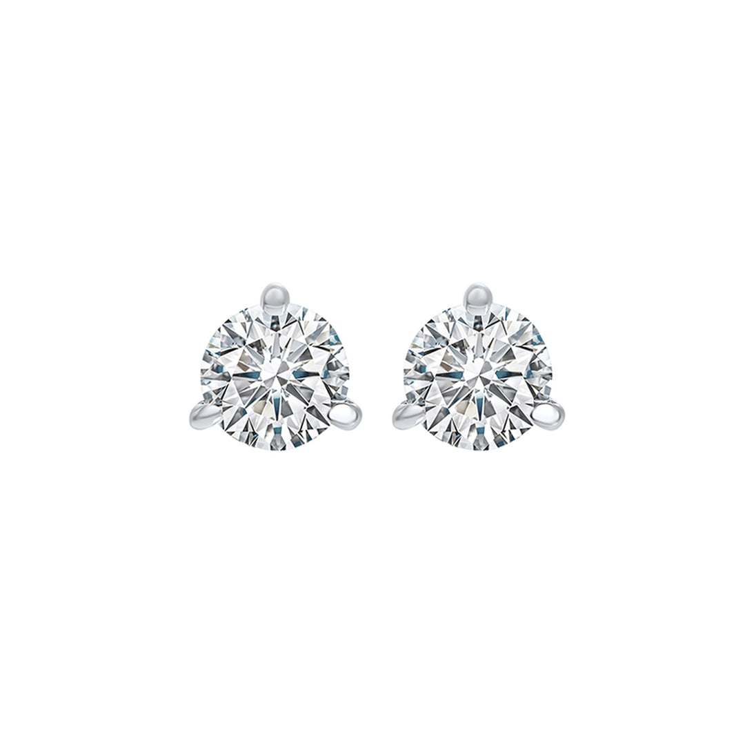 18Kt White Gold Diamond 1/2Ctw Earring