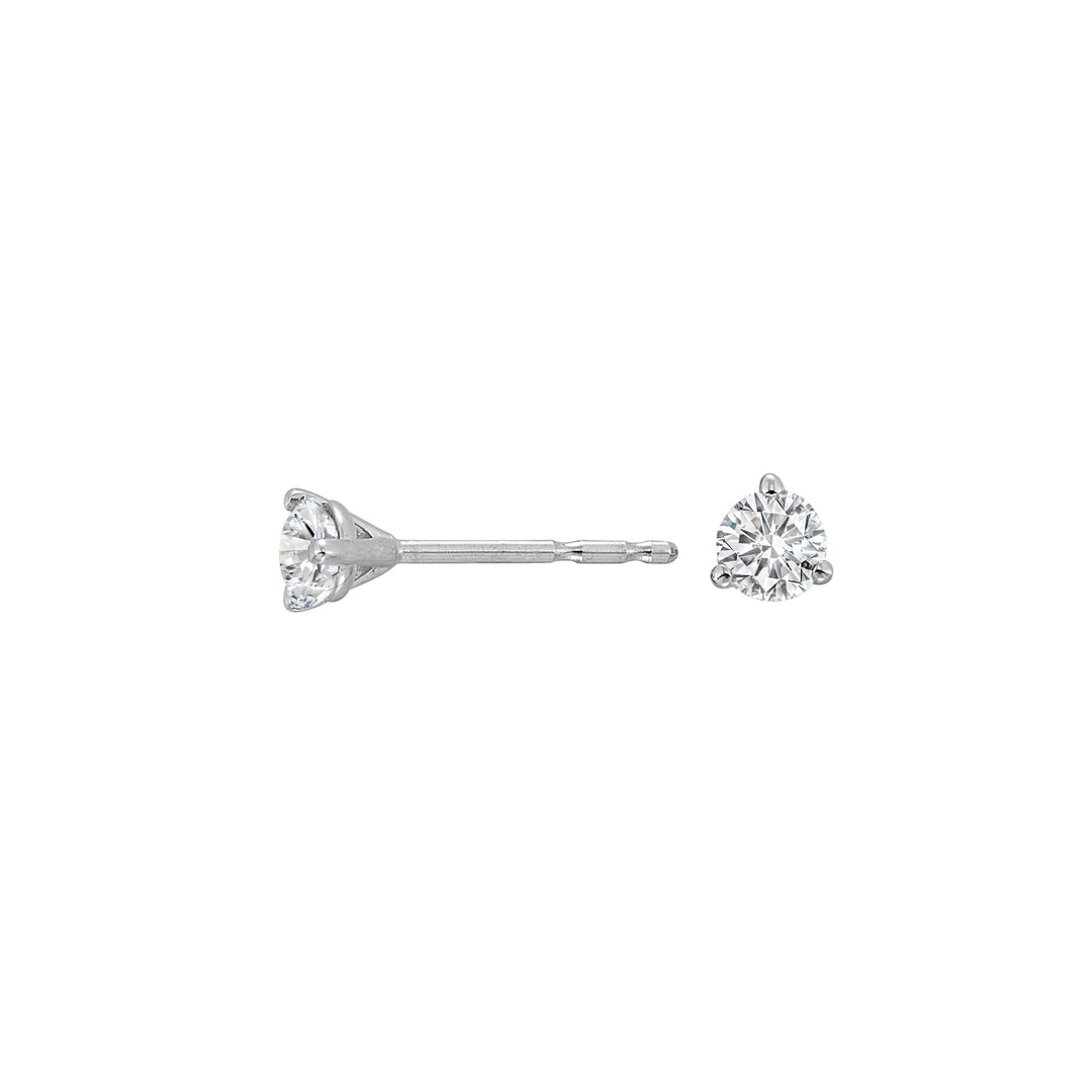14Kt White Gold Diamond 1/4Ctw Earring