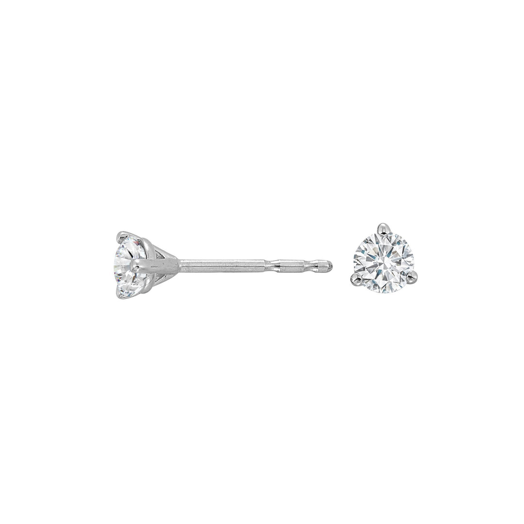 14Kt White Gold Diamond 1/3Ctw Earring