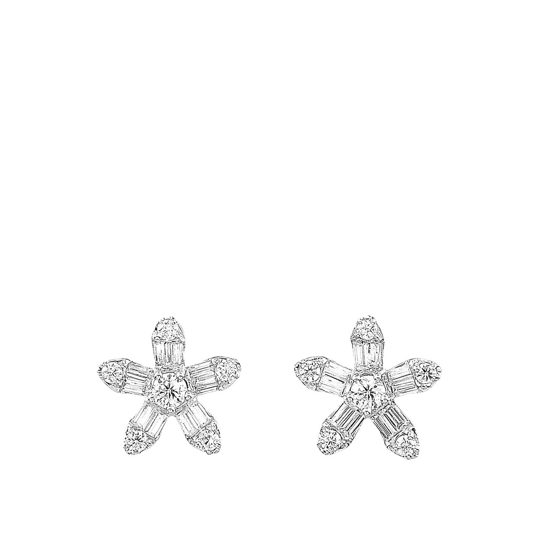 10Kt White Gold Diamond 1/3Ctw Earring