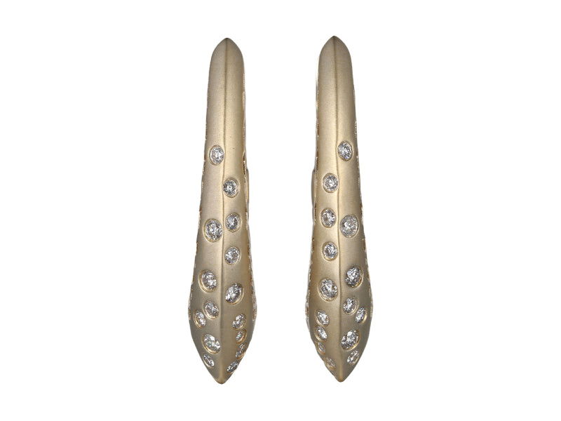 14Kt Yellow Gold Diamond 1/2Ctw Earring