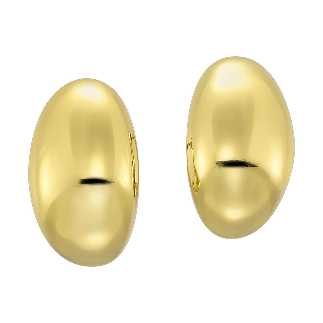 Silver Yellow Earring