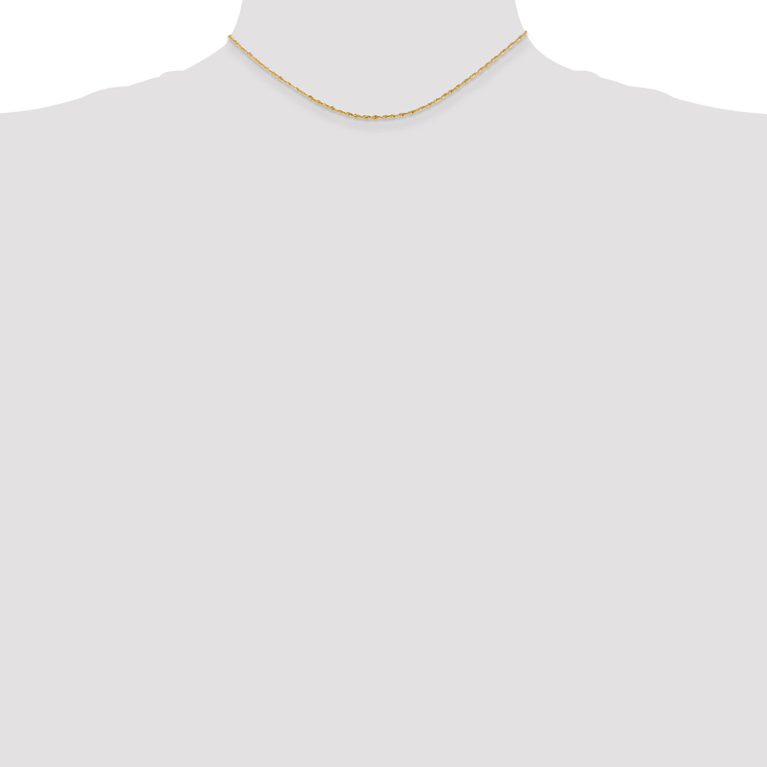 14k 1.5mm Ultra D/C Lightweight Rope Chain