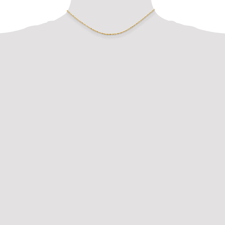 14k 1.5mm Ultra D/C Lightweight Rope Chain