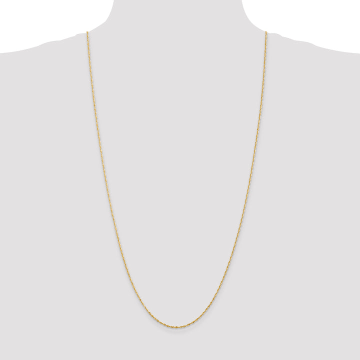 14k 1.5mm Ultra D/C Lightweight Rope Chain