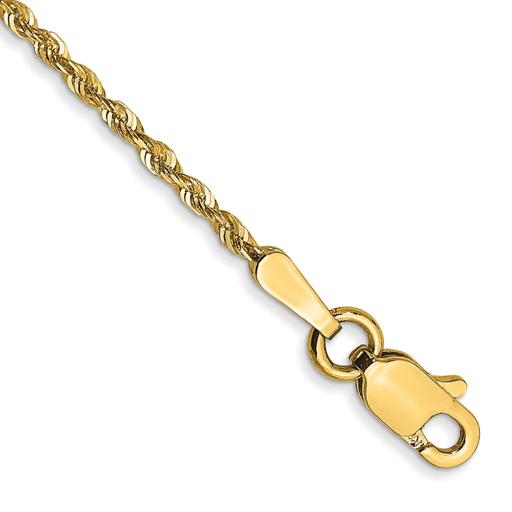 14k 1.5mm Ultra D/C Lightweight Rope Chain