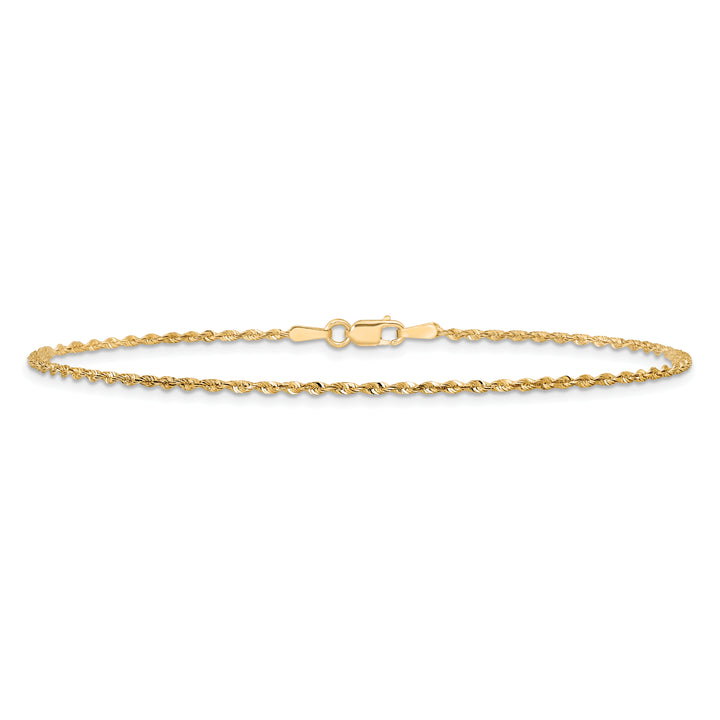 14k 1.5mm Ultra D/C Lightweight Rope Chain
