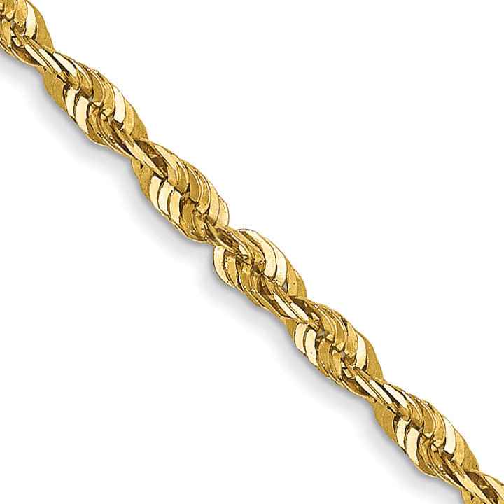 14k 1.8mm Ultra D/C Lightweight Rope Chain