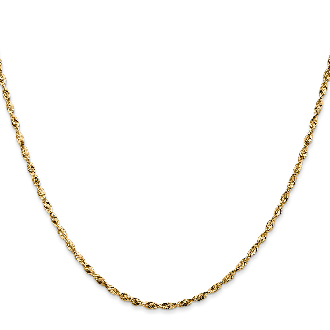 14k 1.8mm Ultra D/C Lightweight Rope Chain