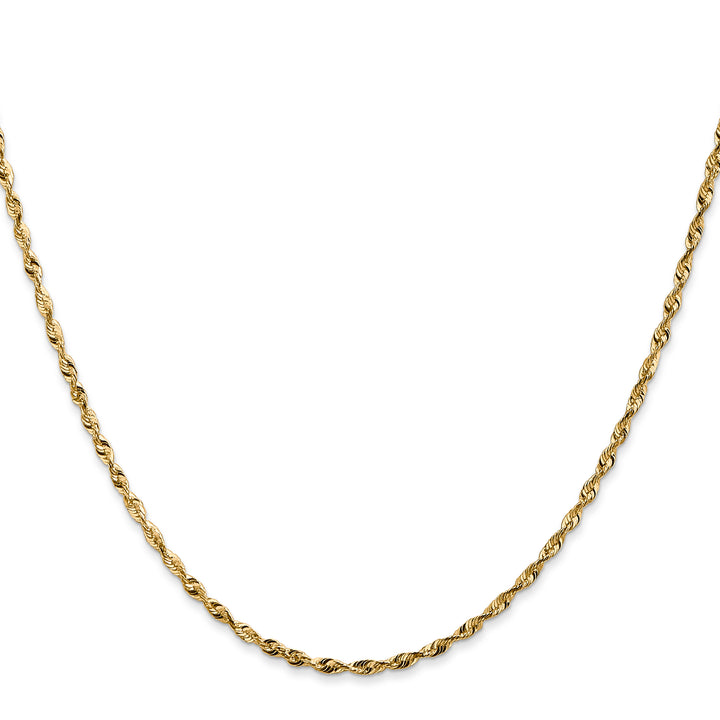 14k 1.8mm Ultra D/C Lightweight Rope Chain