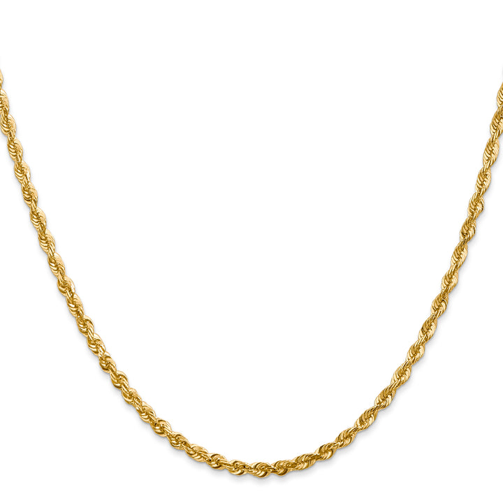 14k 2.75mm Ultra D/C Lightweight Rope Chain