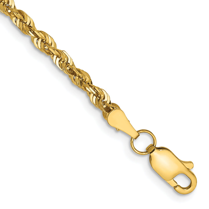 14k 2.75mm Ultra D/C Lightweight Rope Chain