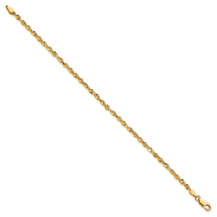 14k 2.75mm Ultra D/C Lightweight Rope Chain