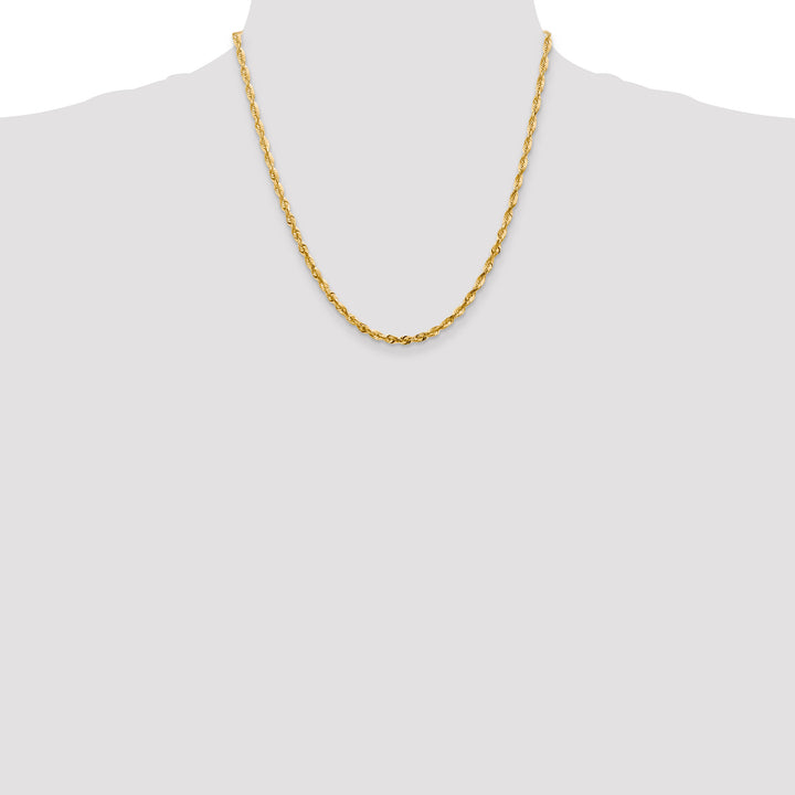 14k 4.0mm Ultra D/C Lightweight Rope Chain