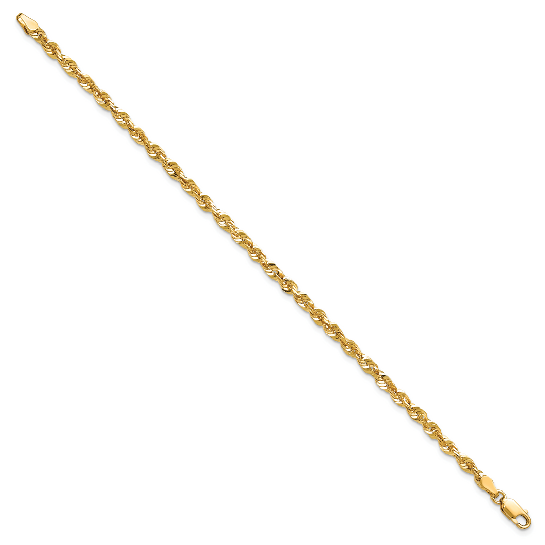 14k 4.0mm Ultra D/C Lightweight Rope Chain