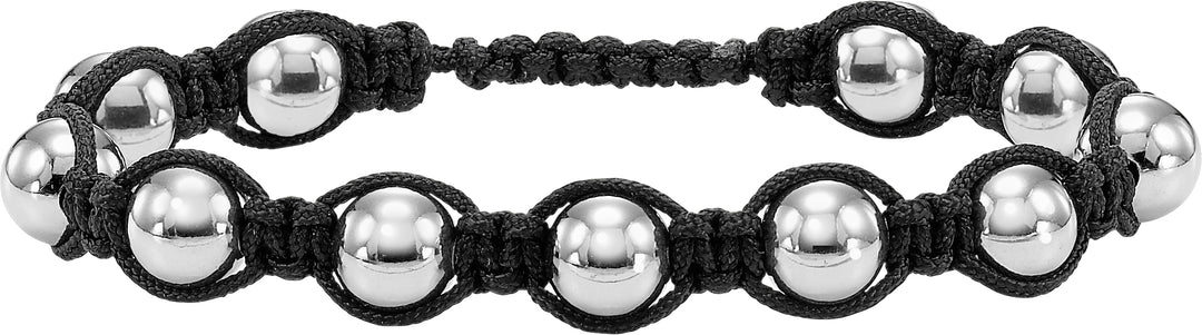 Steel White Bracelet