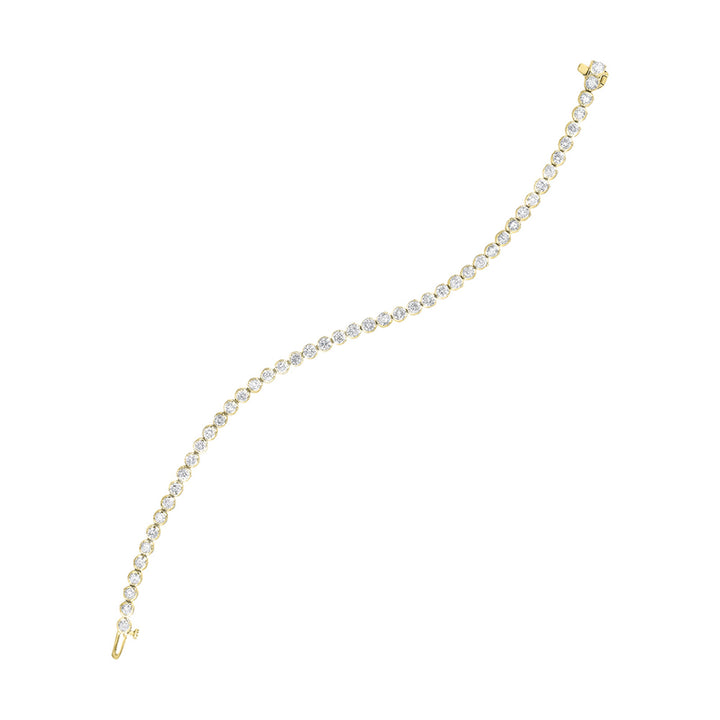 14Kt Yellow Gold Diamond 1Ctw Bracelet