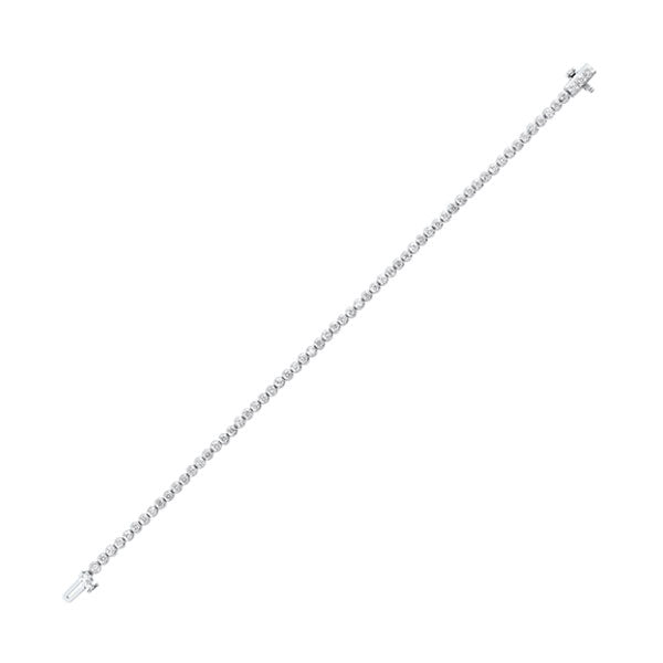 14Kt White Gold Diamond 2Ctw Bracelet