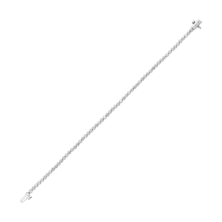 14Kt White Gold Diamond 2Ctw Bracelet