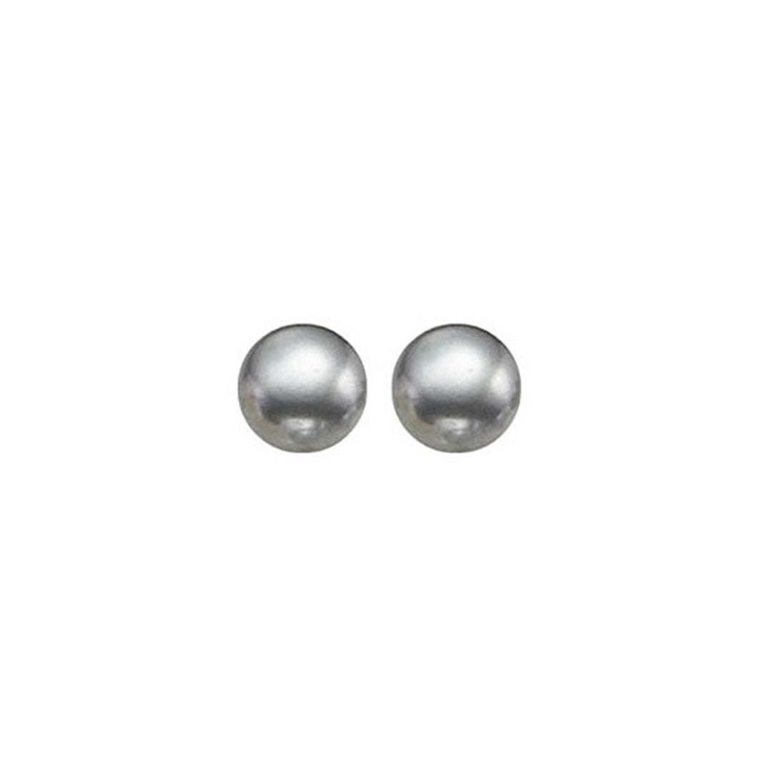 Silver Pearl Earring