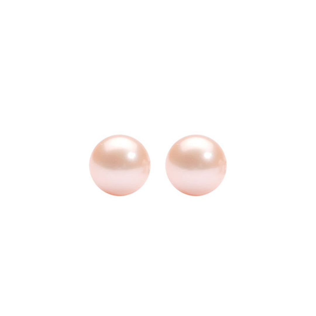 Silver Pearl Earring