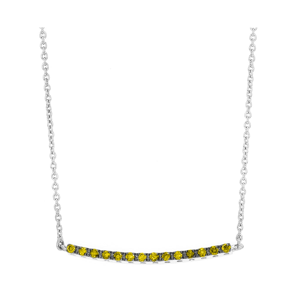 Silver Diamond 1/4Ctw Pendant