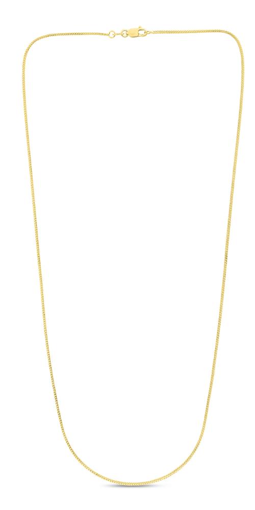 14K Gold .9mm Franco Chain