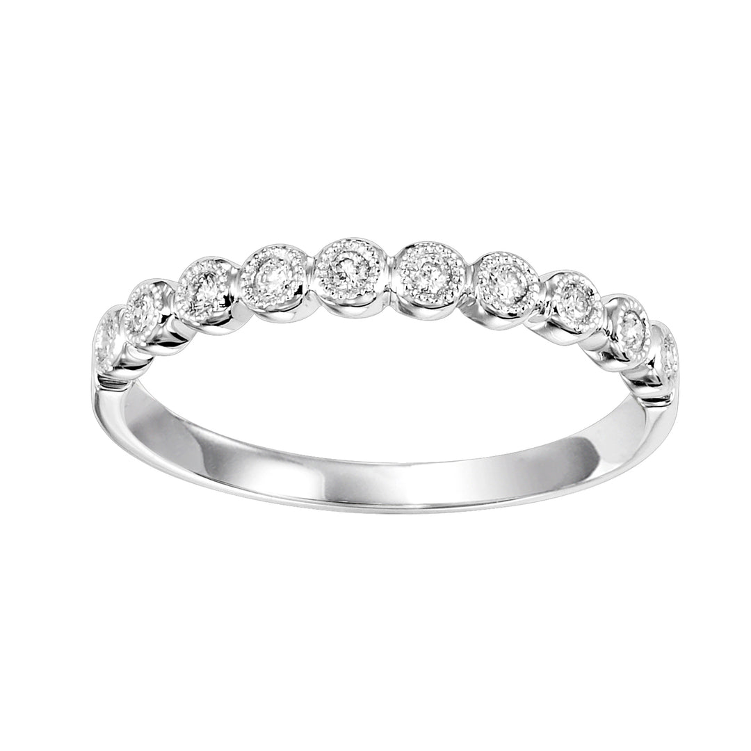 10Kt White Gold Diamond 1/10Ctw Ring