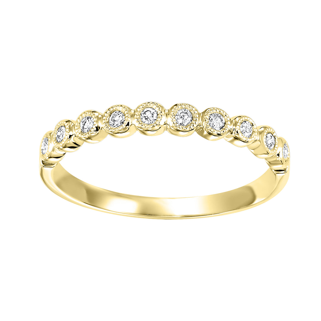 10Kt Yellow Gold Diamond 1/10Ctw Ring